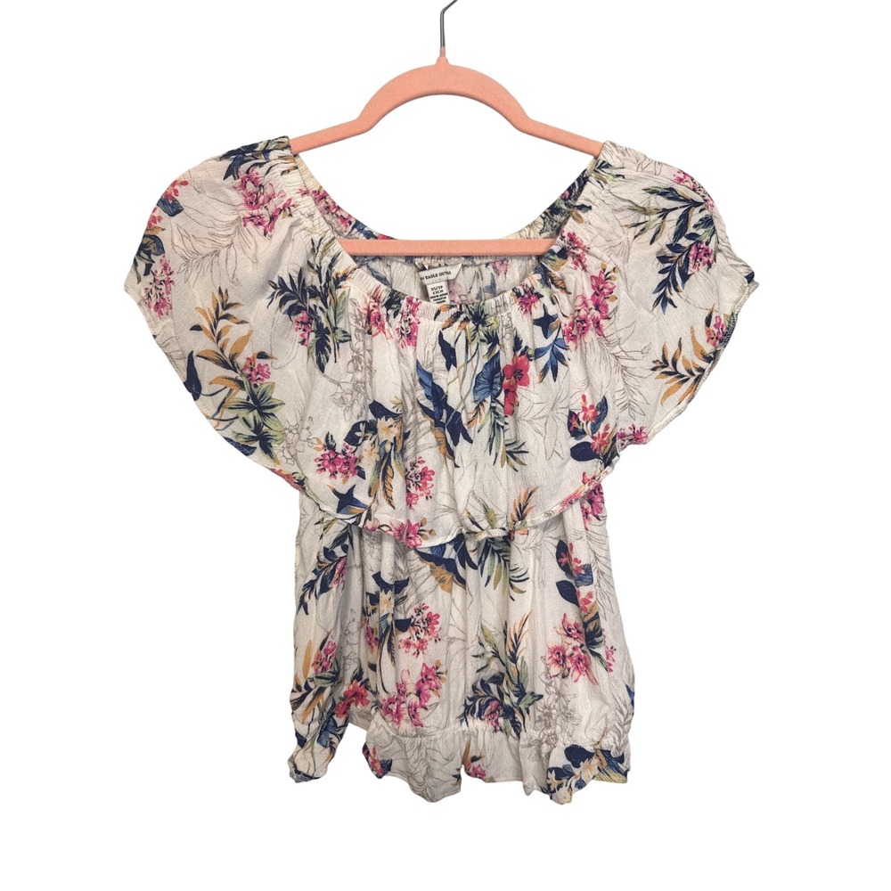 American‎ Eagle Floral Off the Shoulder Top